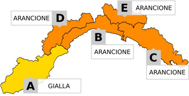  ALLERTA METEO IDROGEOLOGICA PER TEMPORALI: GIALLA dalle ore 8.00 di mercoledì 16 ottobre alle ore 23:59 di giovedì 17 ottobre 2024. Dettagli dell'allerta meteo idrogeologica per temporali diramata da ARPAL ed il settore regionale di Protezione Civile 